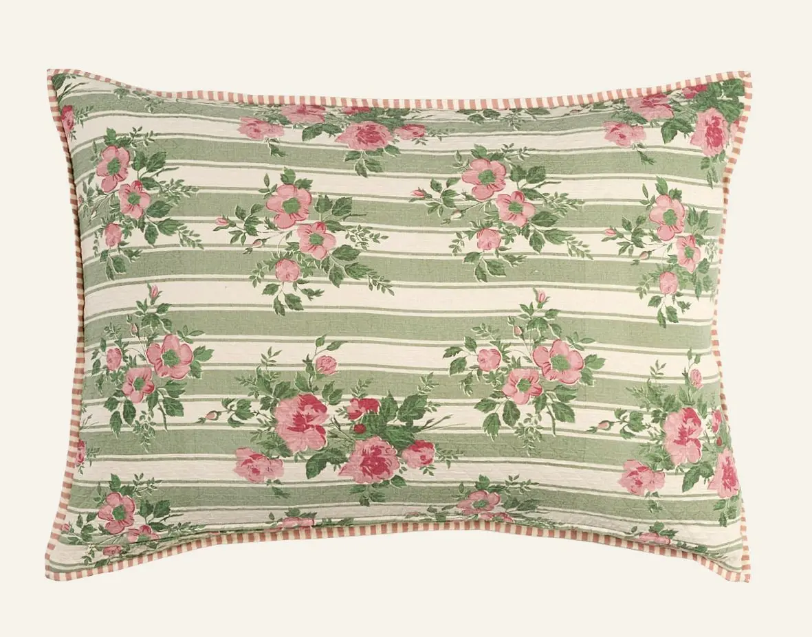 Flowerjoy hotellputevar multi grønn