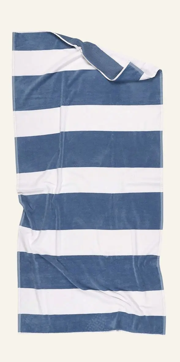 Sailor Stripe badehåndkle blå