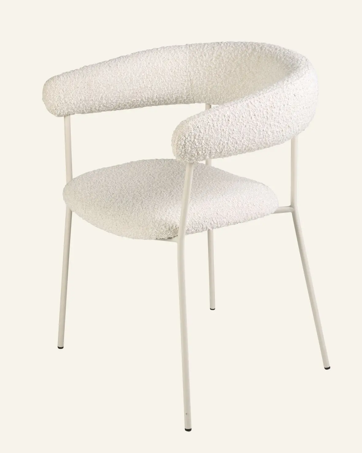 Carmen spisestuestol offwhite