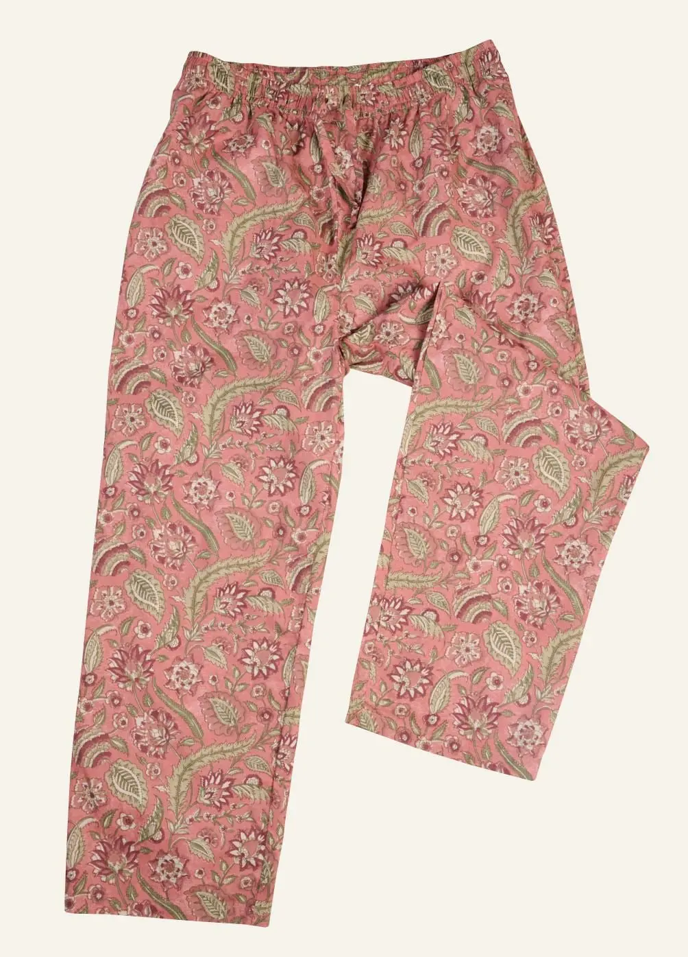 Signe pyjamasbukse multi rosa