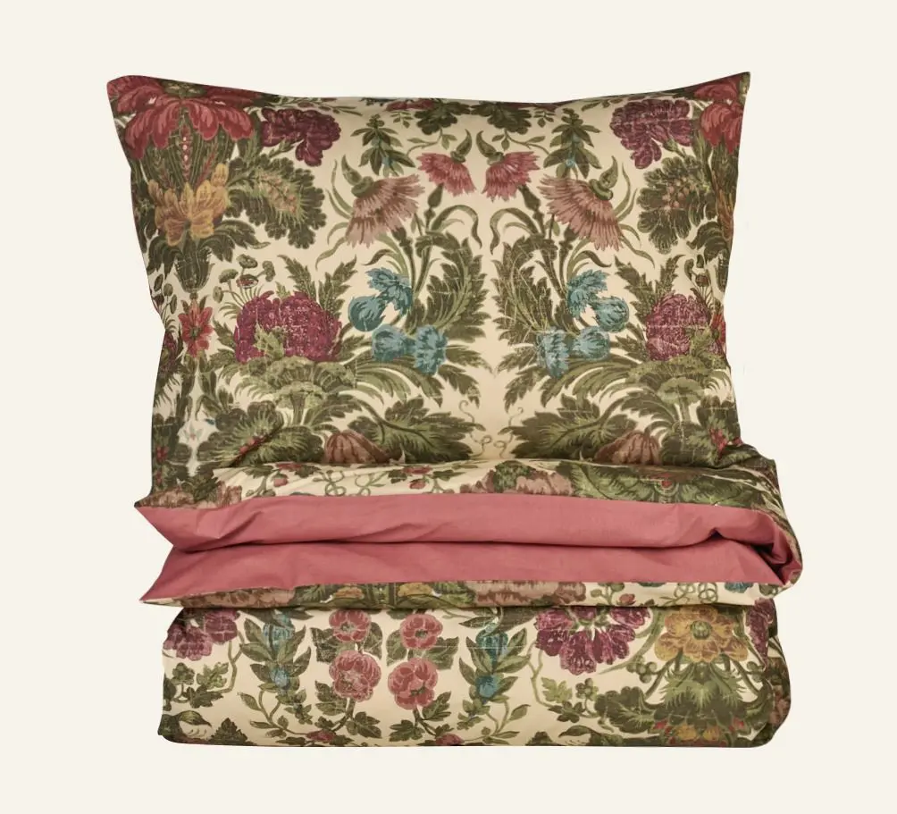 Heritage Floral percale sengesett multi