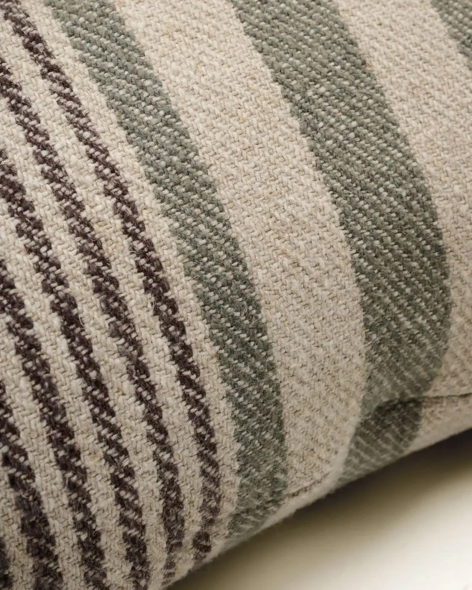 Autumn stripes pynteputetrekk multi grønn