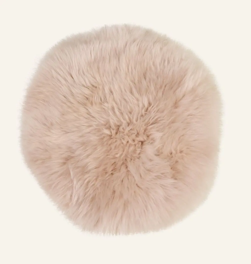 Longwool sitteunderlag natur