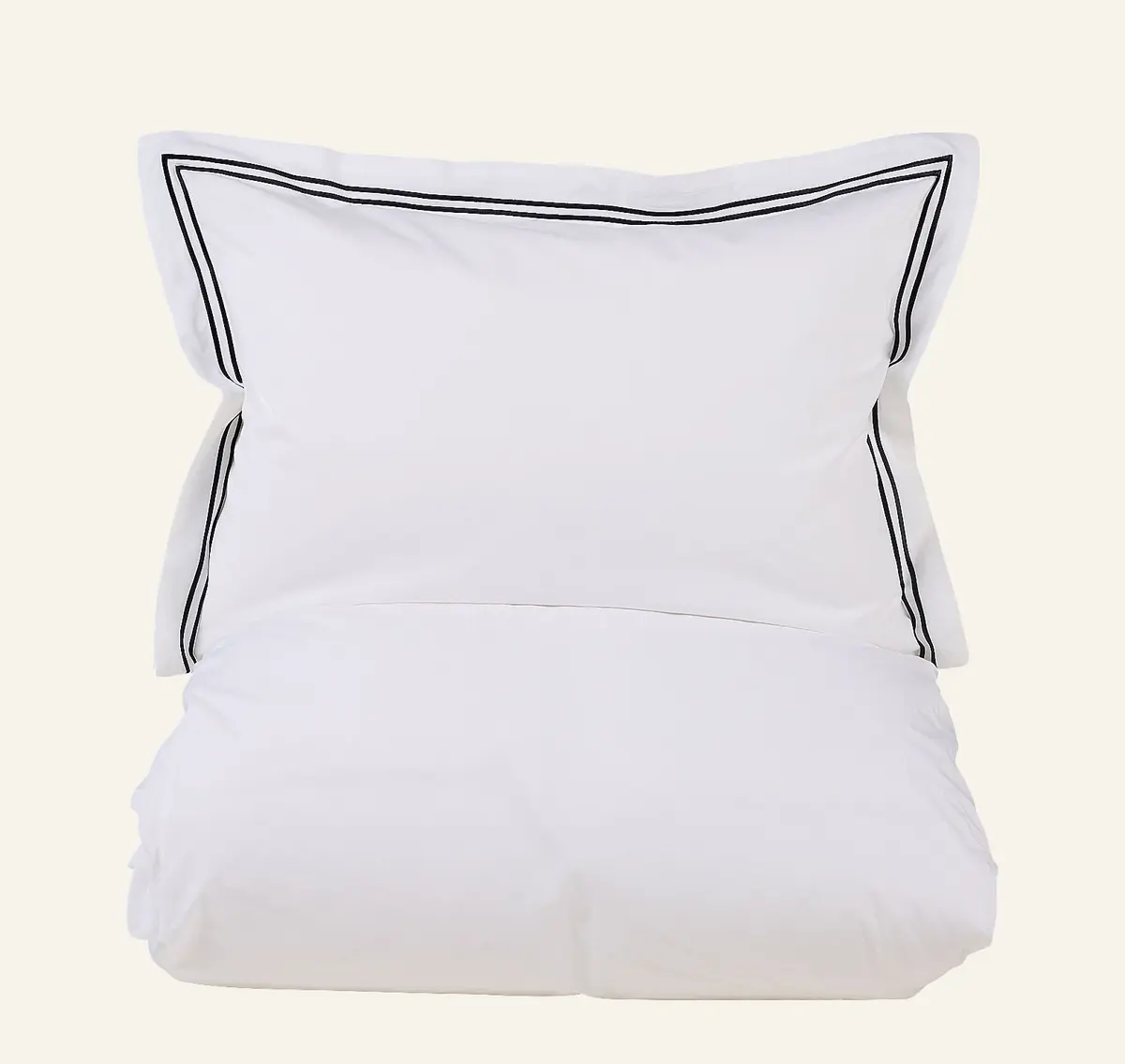 Milano percale sengesett hvit