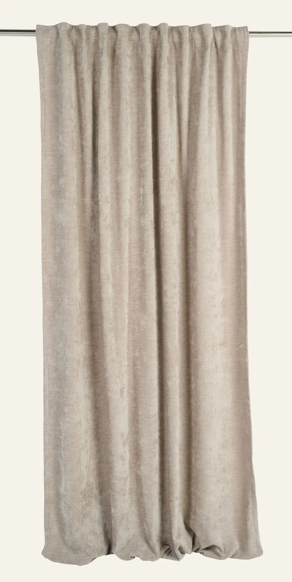 Carlo chenille gardin beige