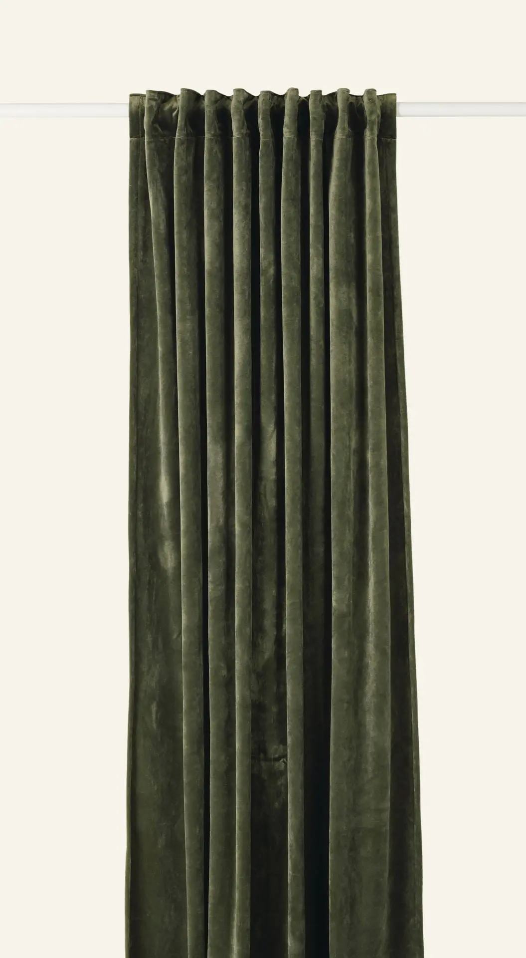 Mali velour gardin grønn