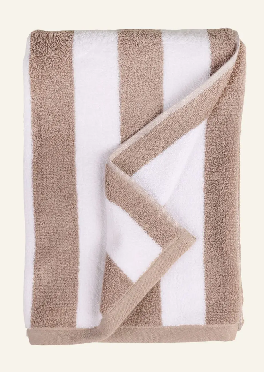 Living håndkle multi beige