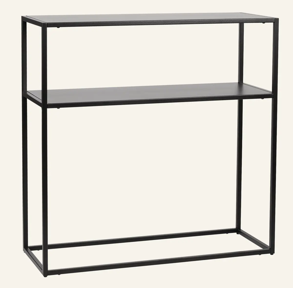 Steel konsollbord svart