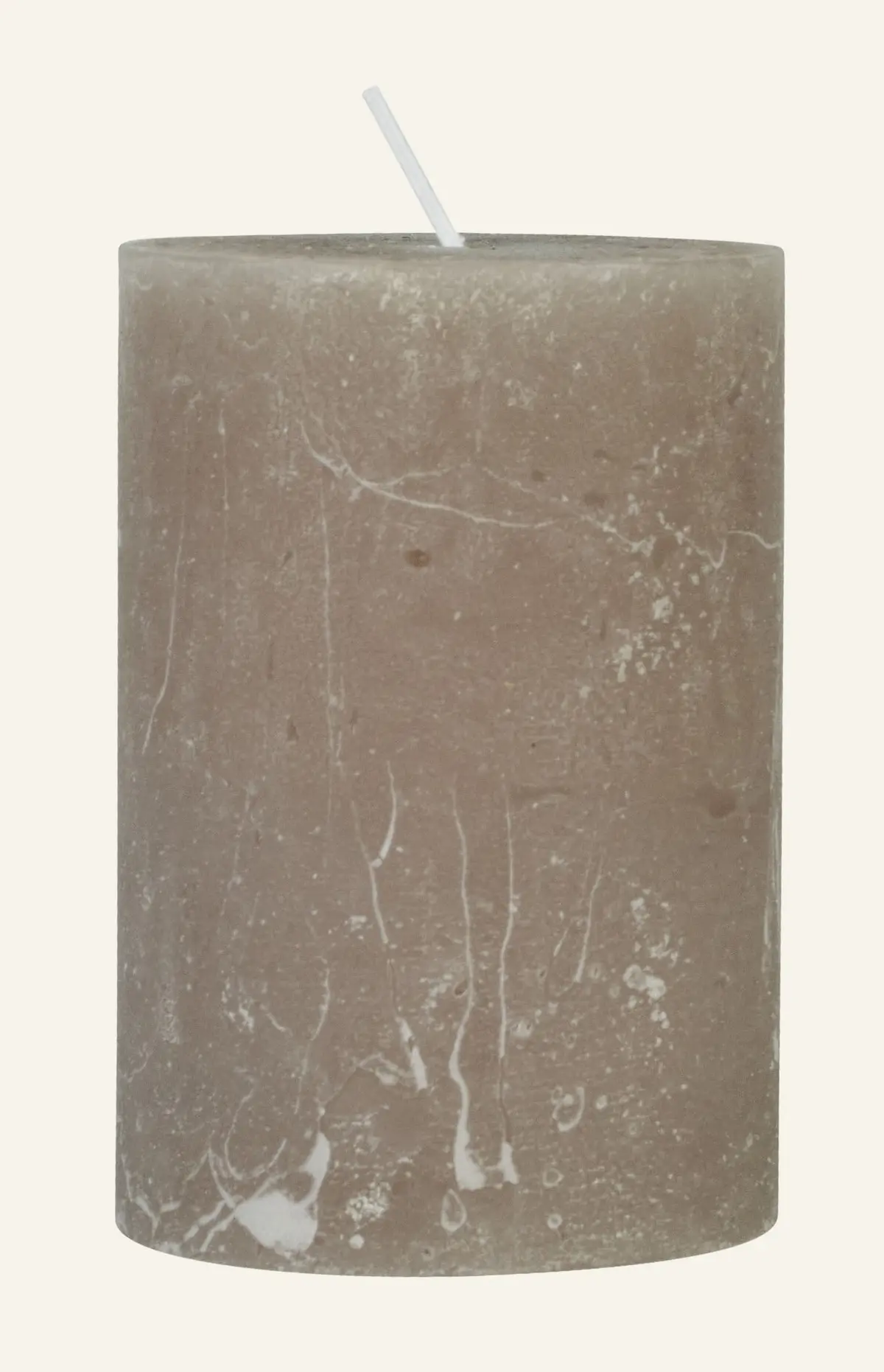 Rustic kubbelys beige