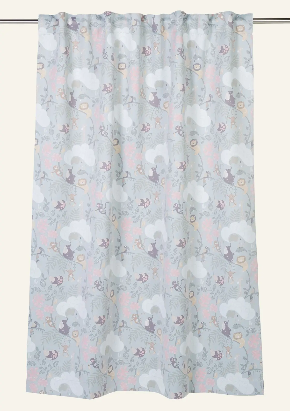 Lazy Jungle lysdempende lysdempende gardin multi