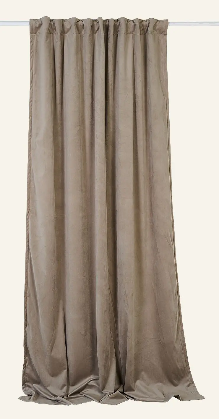 Max lysdempende gardin taupe