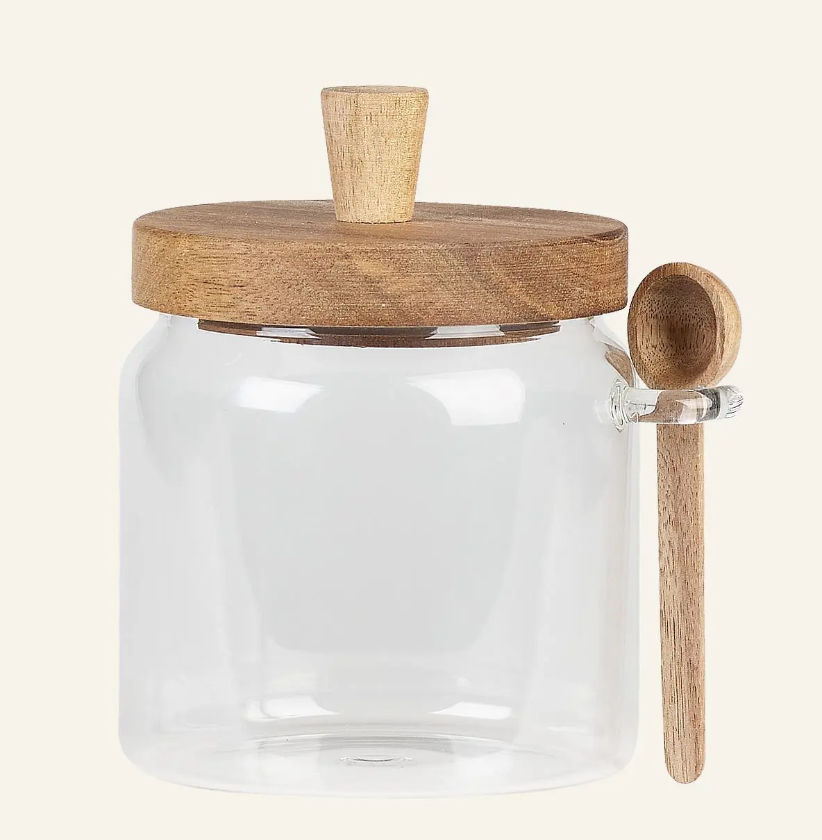 Louise spoon oppbevaringskrukke transparent