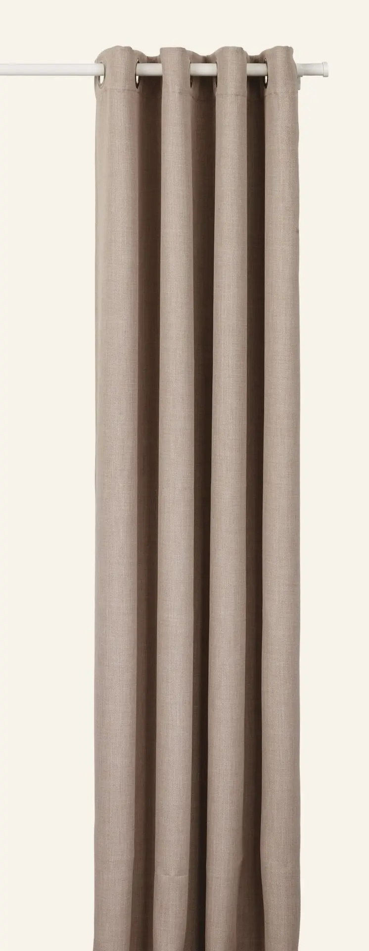 Linoso lysdempende gardin beige