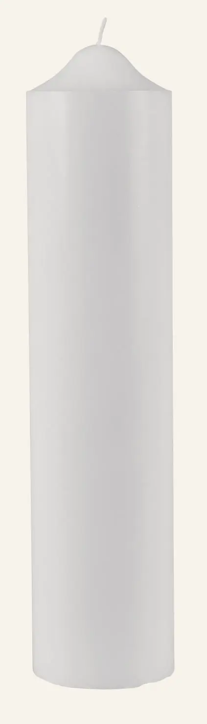 Premium stakelys hvit