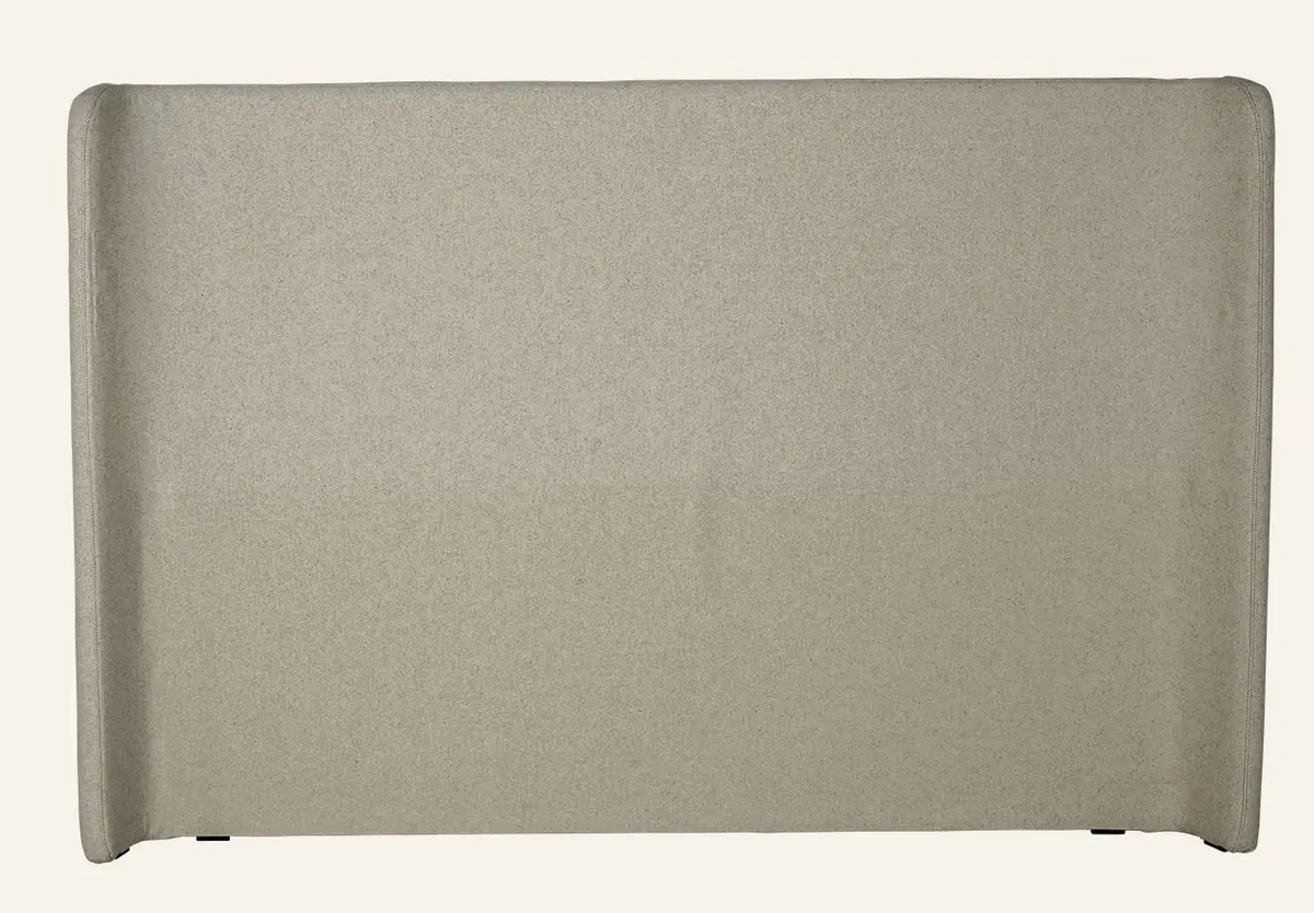 Plus sengegavl beige