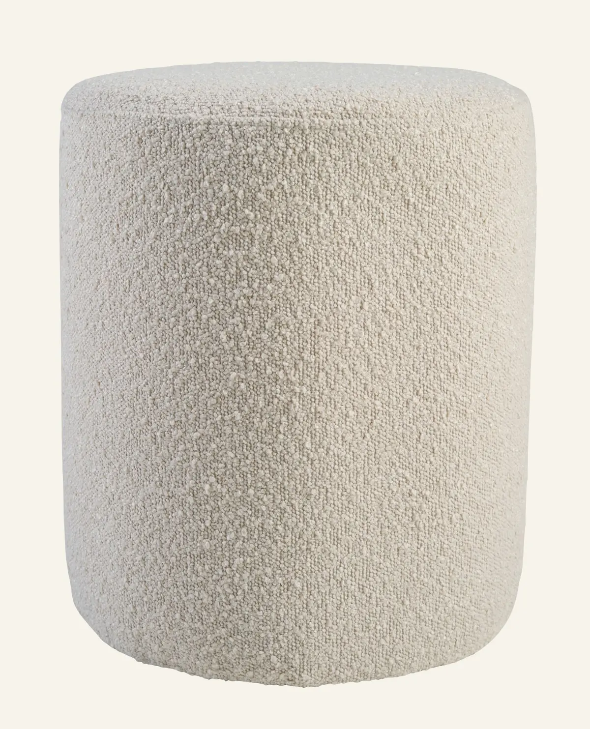 Clara puff lys beige