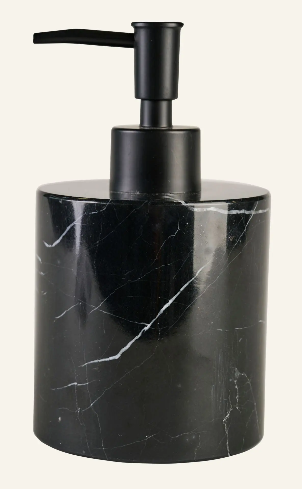 Black Marble såpedispenser svart