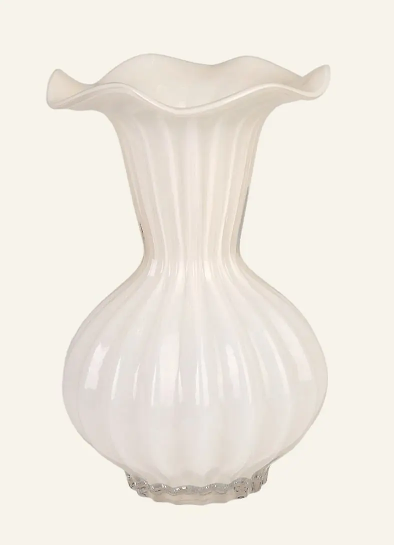 Carina vase hvit