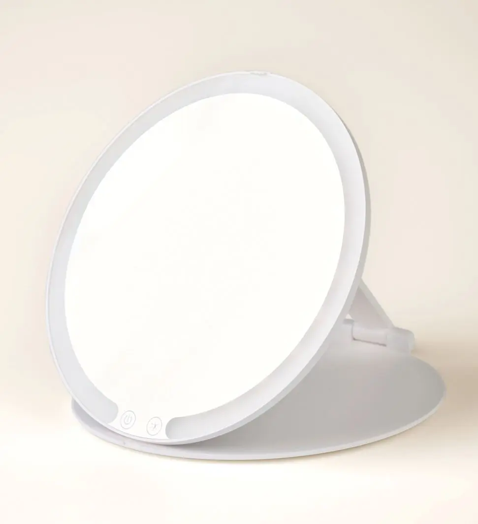 Compact speil hvit