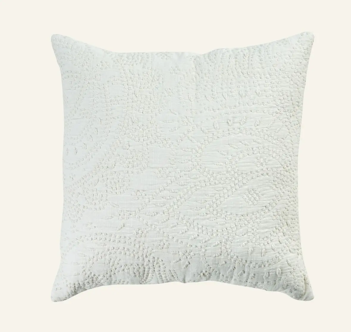 Atelier jaquard pynteputetrekk offwhite