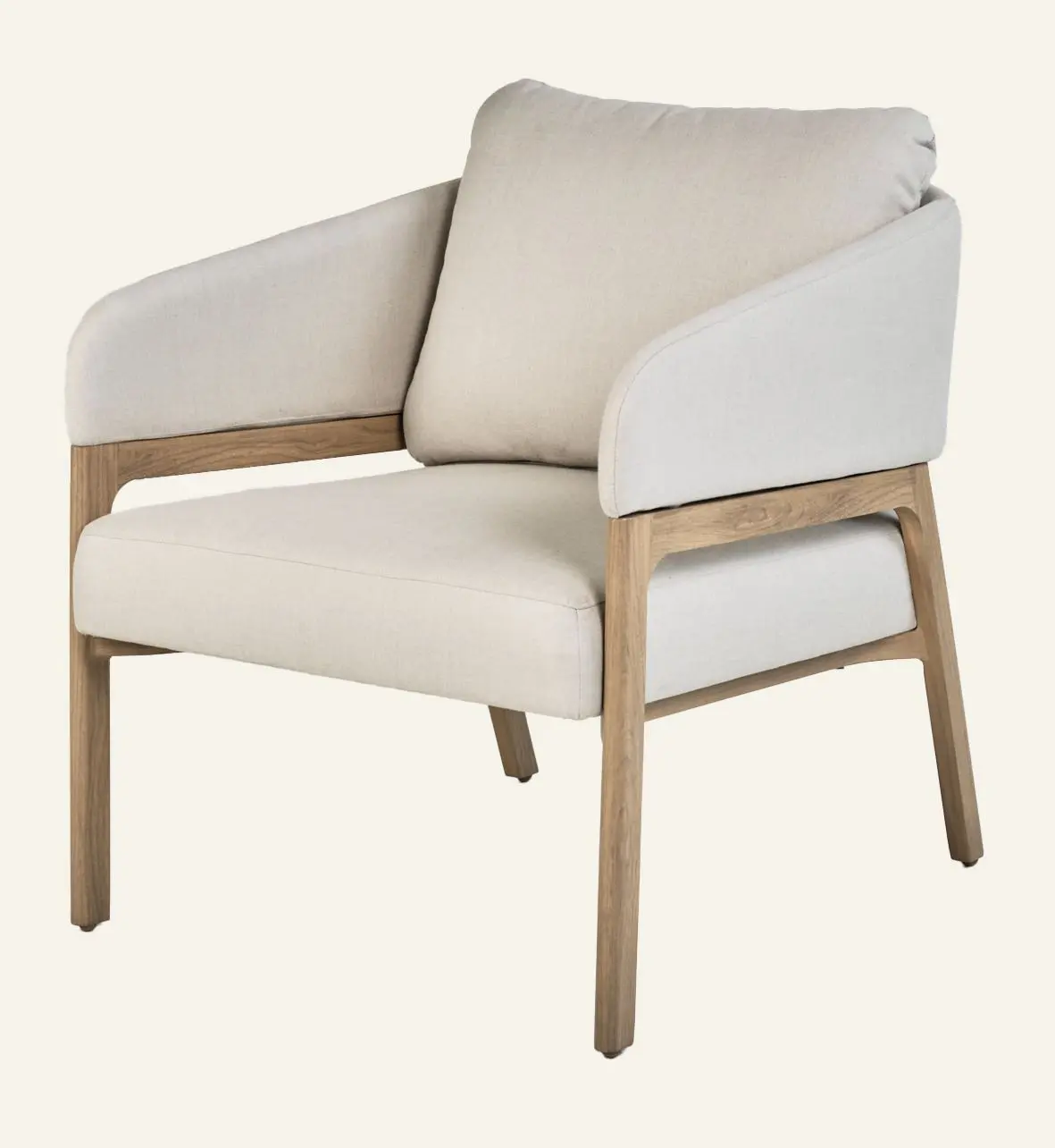Viola loungestol beige