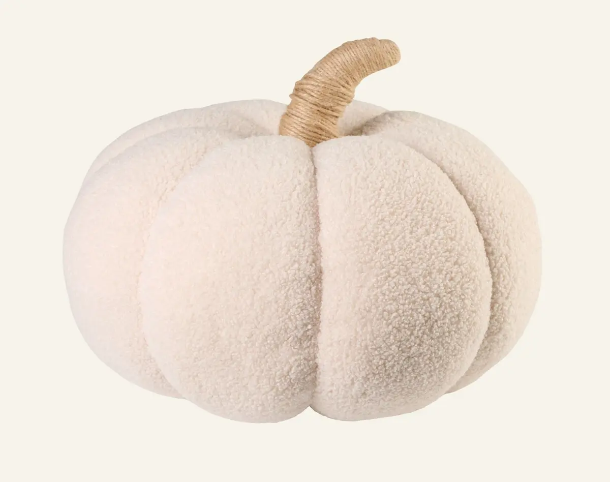 Pumpkin pyntepute offwhite