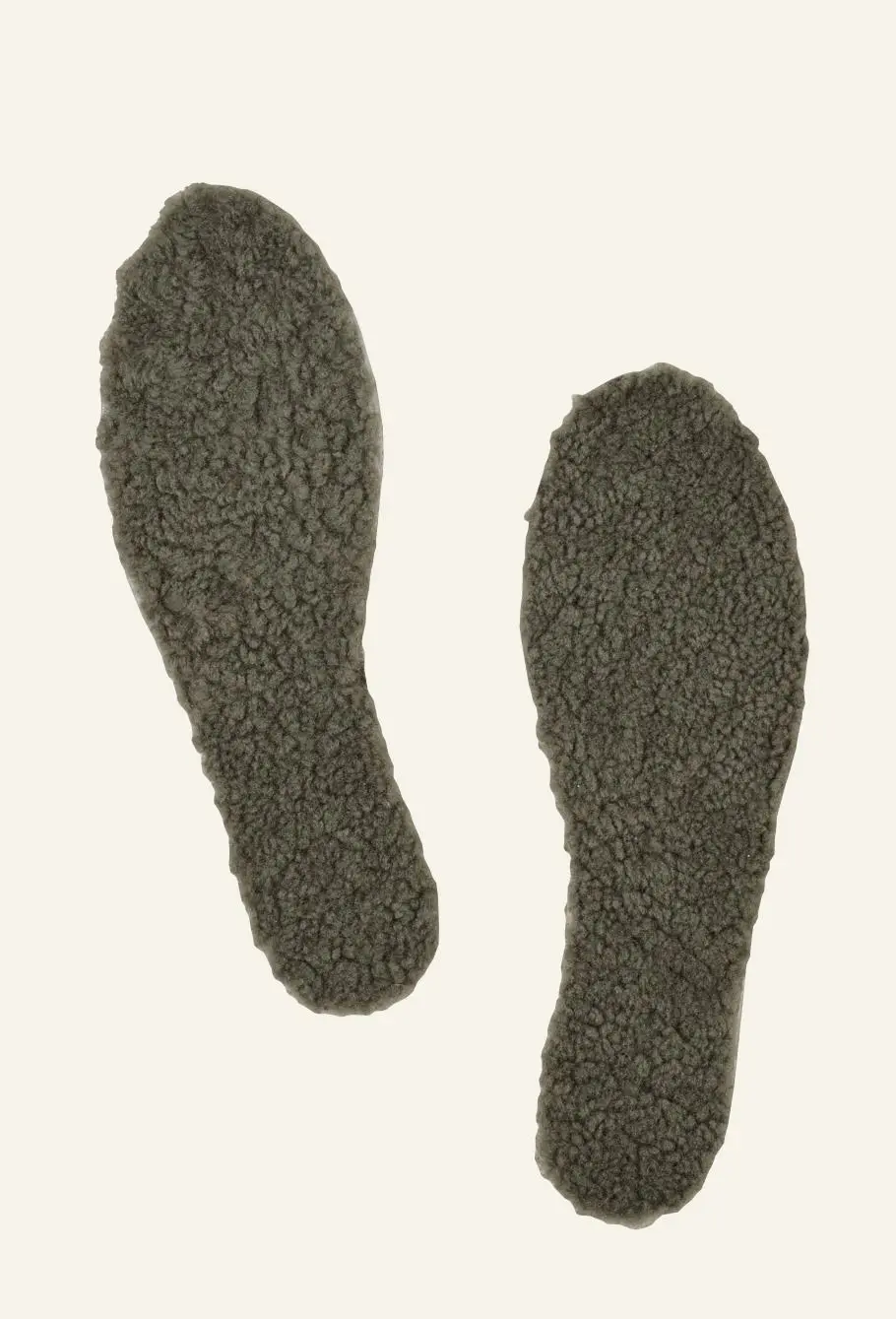 Woolen ullsåle olivengrønn