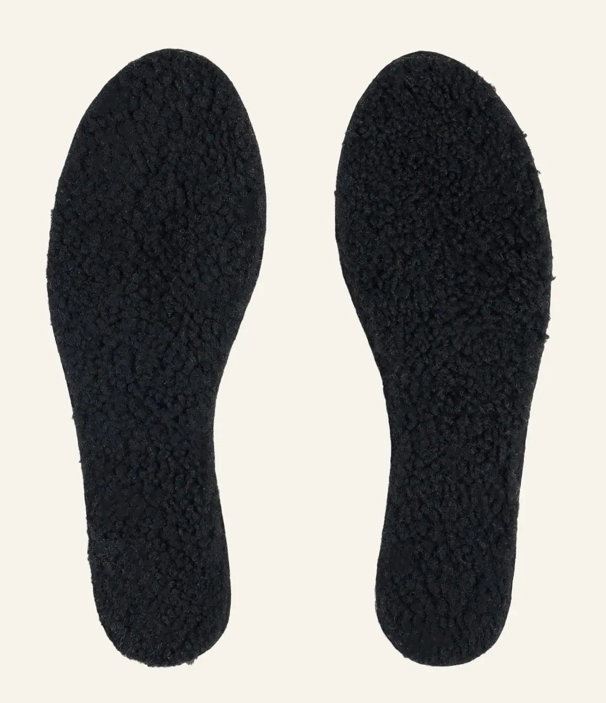 Woolen ullsåle svart