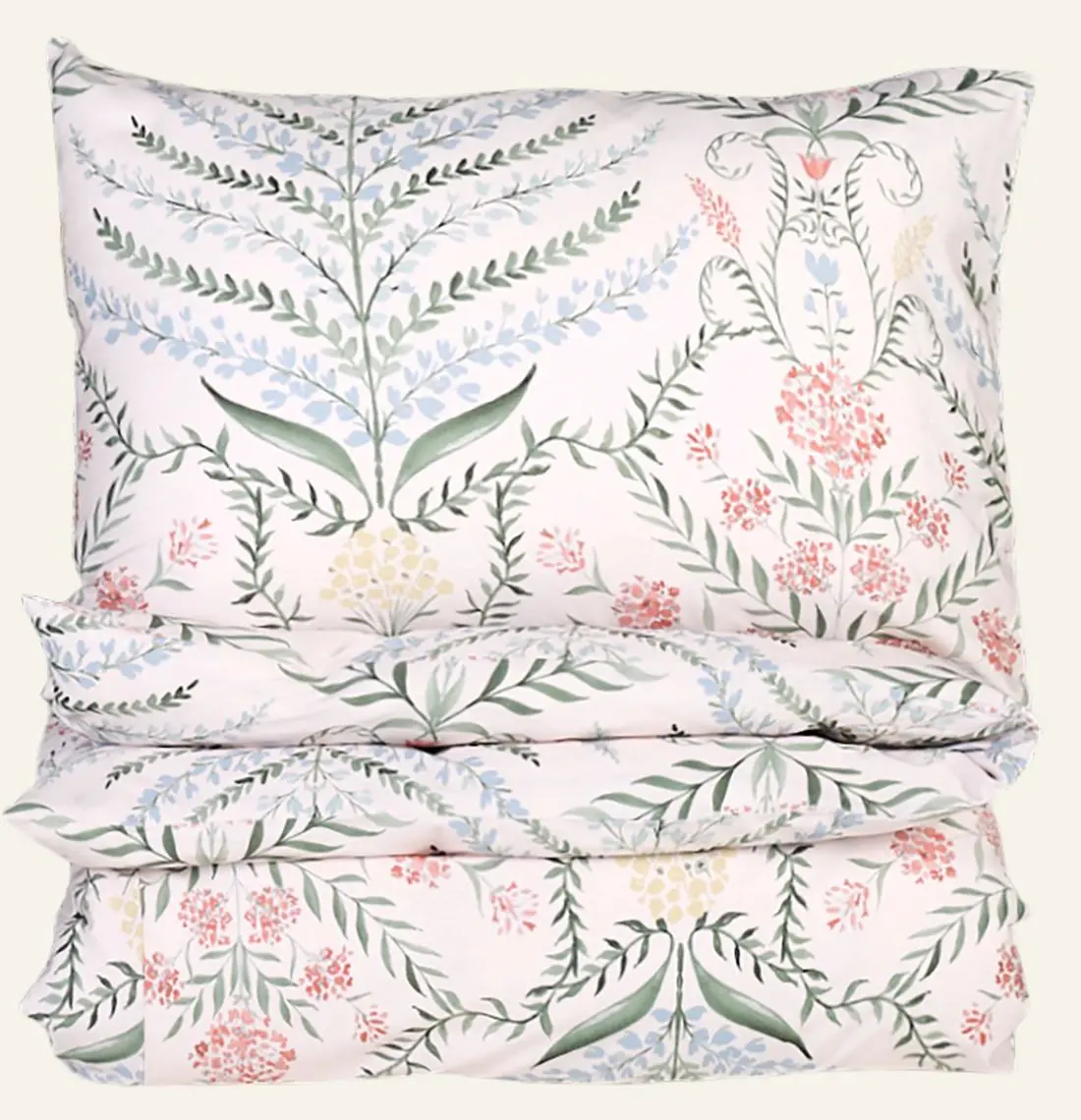 Eden Bloom sengesett multi blå