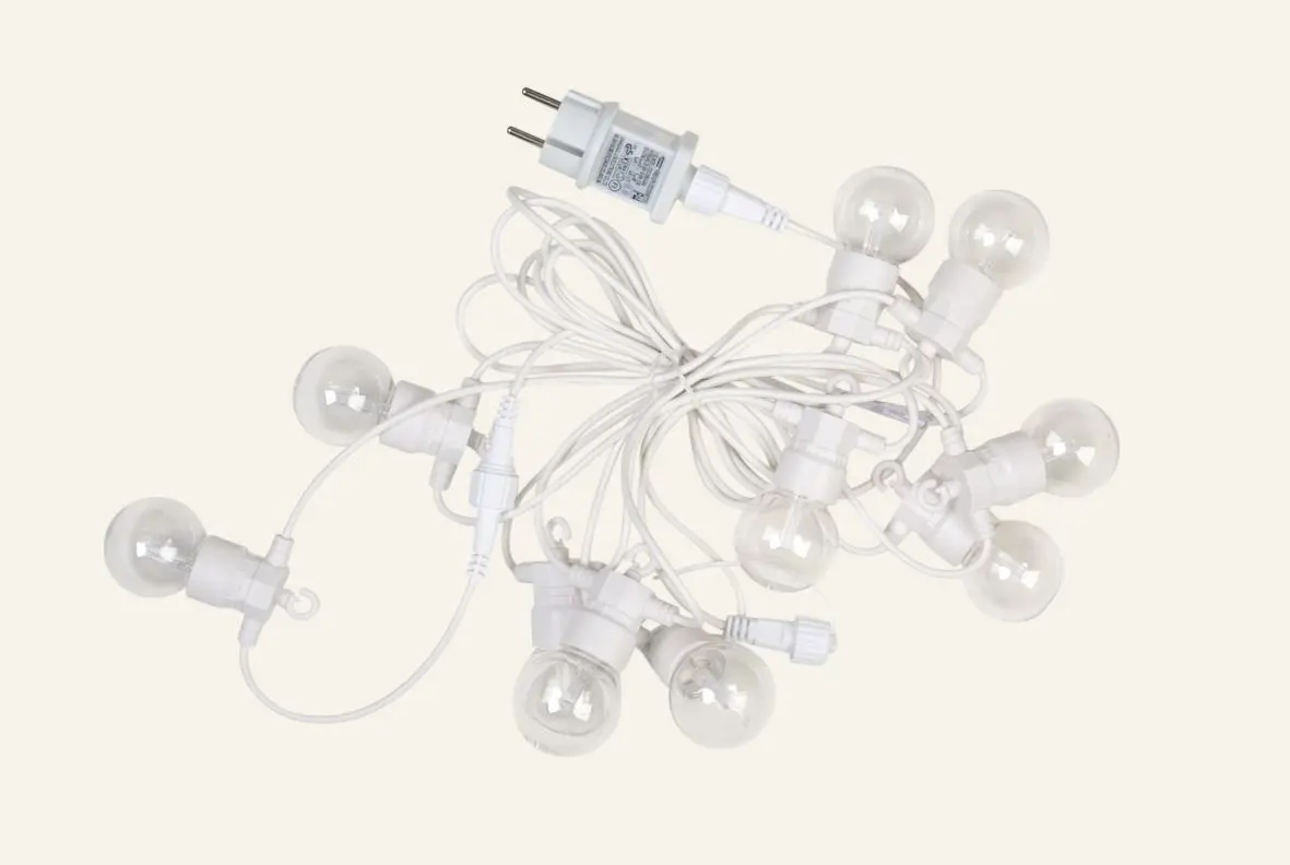 Lumi LED lyslenke hvit