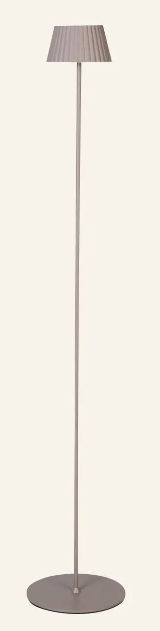 Nymera LED gulvlampe taupe