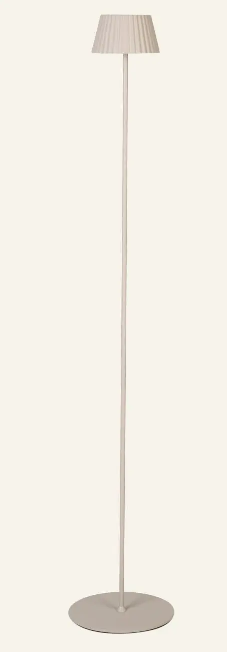 Nymera LED gulvlampe beige