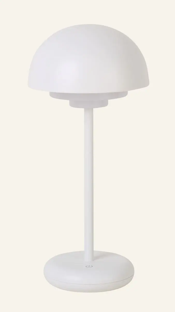 Solara LED lampe hvit
