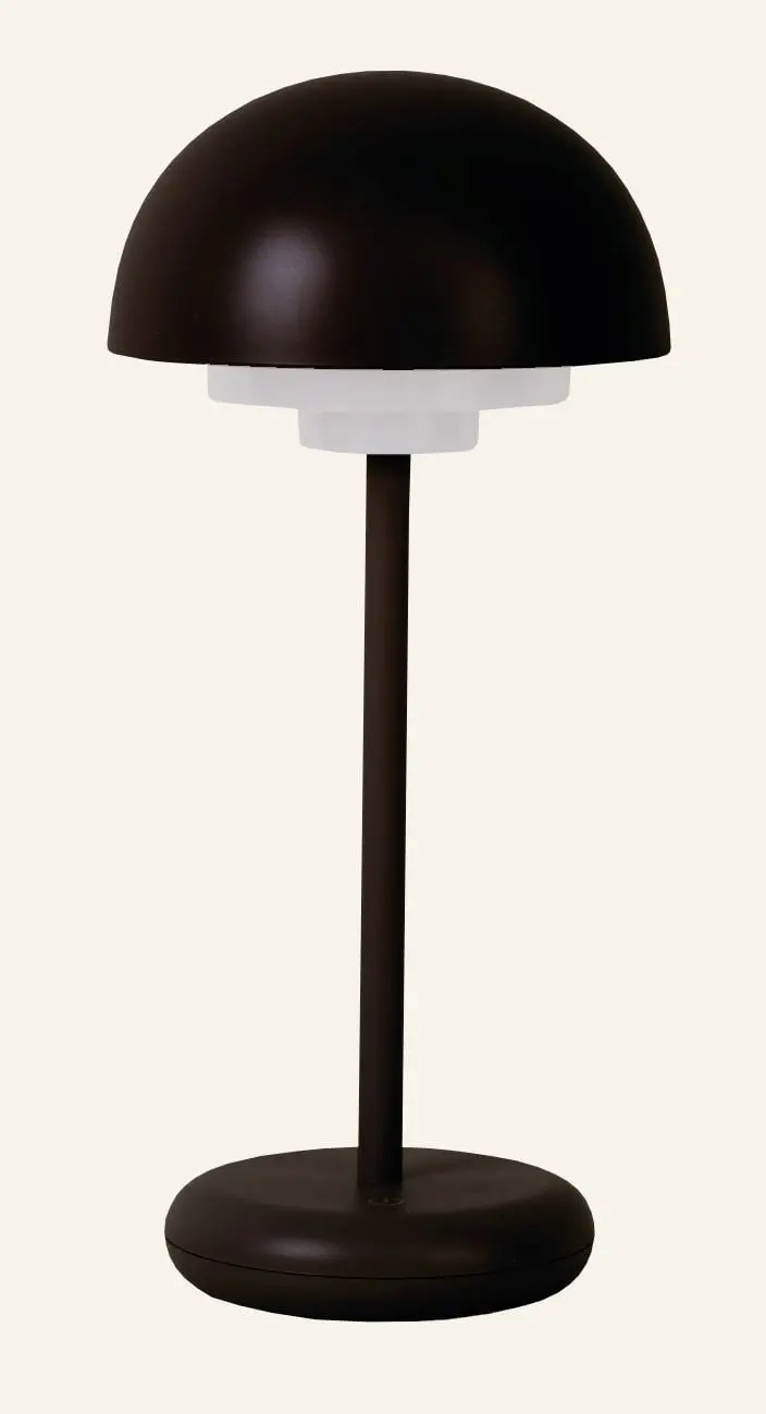 Solara led bordlampe svart