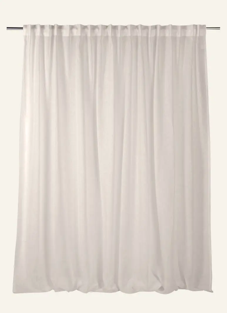 Otto Wide ekstra bred gardin lys beige