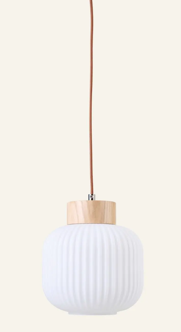Aria taklampe natur