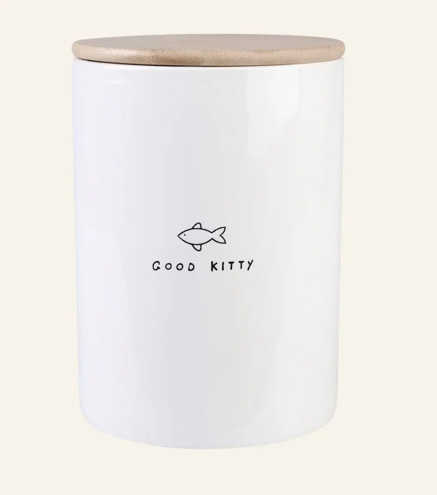 Good kitty oppbevaringsboks hvit