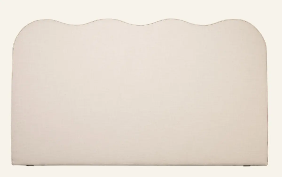 Atelier sengegavl beige