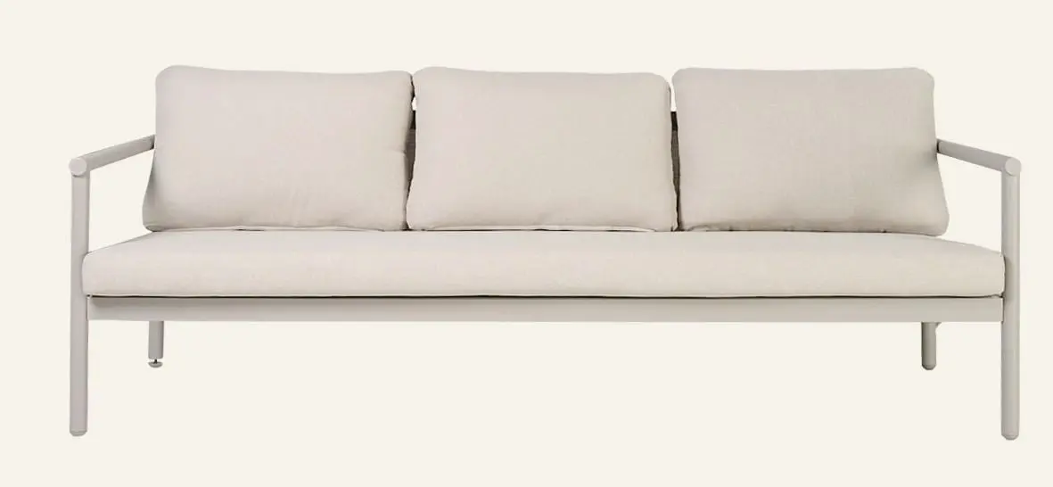 Cavan 3 seter sofa taupe