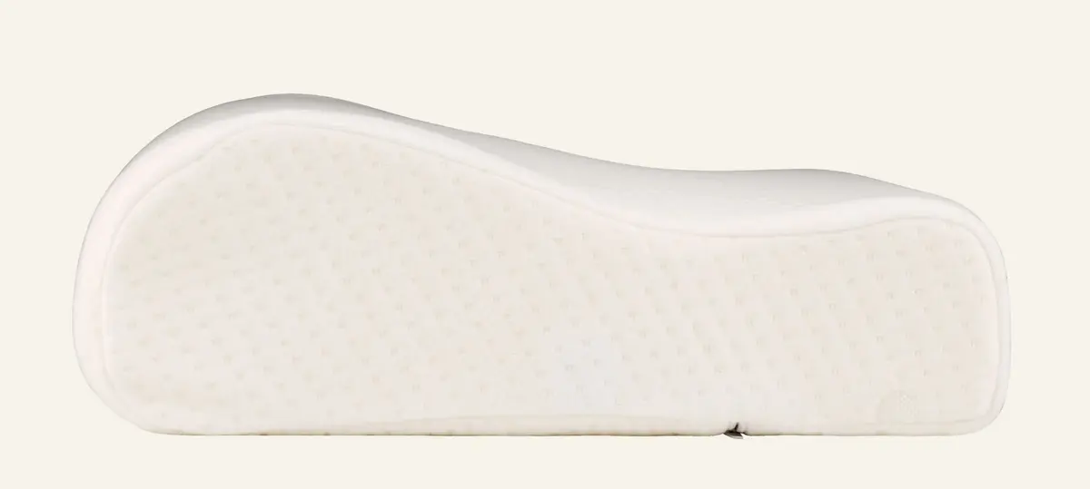 Kontur viscoelastic ergonomisk pute offwhite