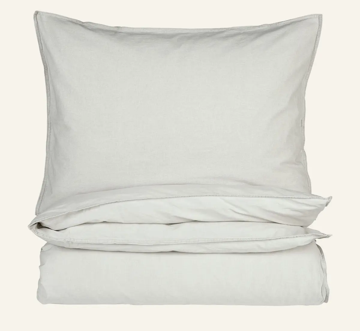 Carol bomull sengesett beige