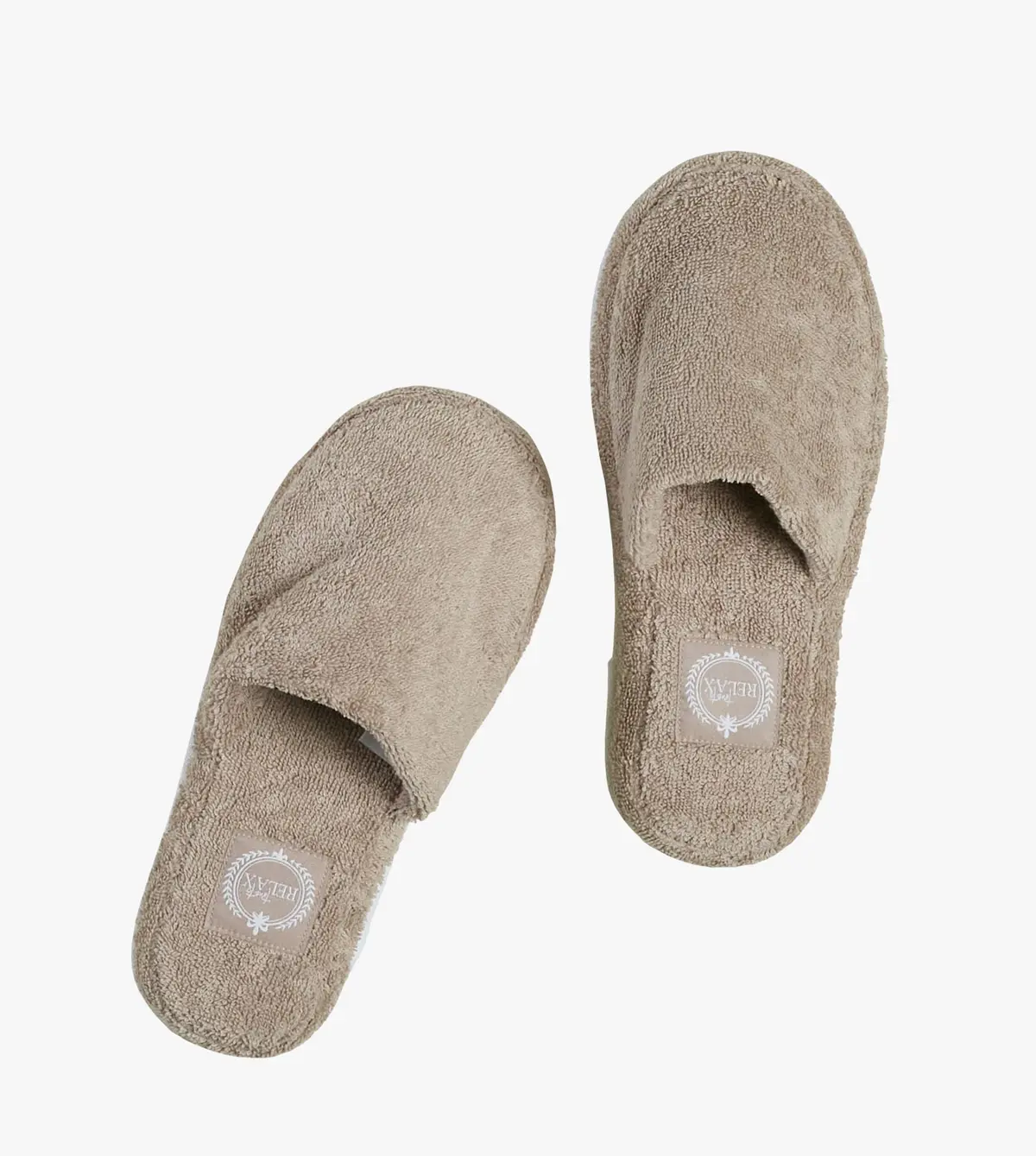 Lux tøfler beige