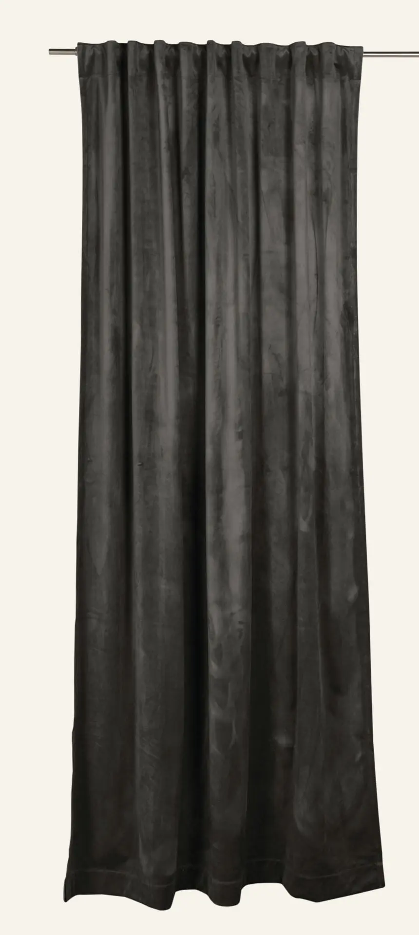 Mali velour gardin grå