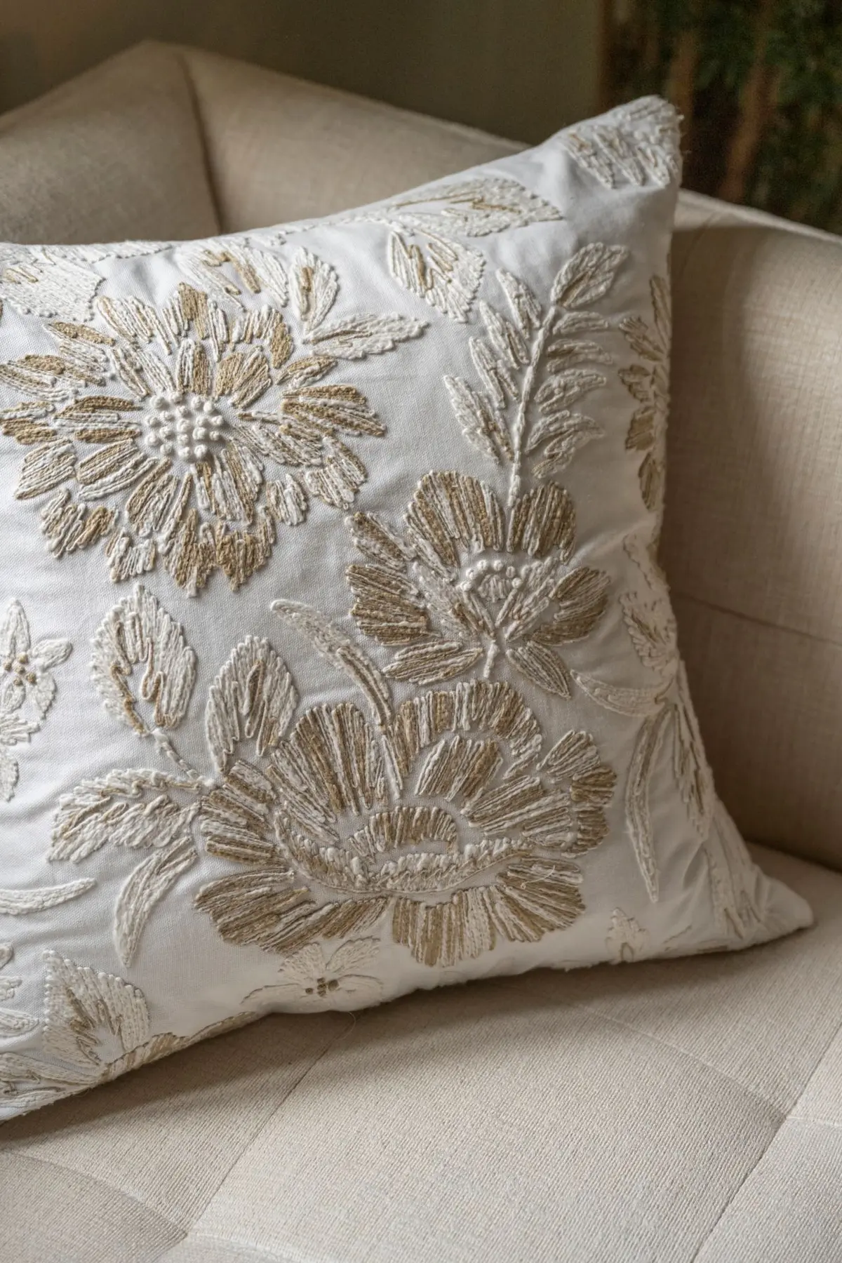 Erica pynteputetrekk beige