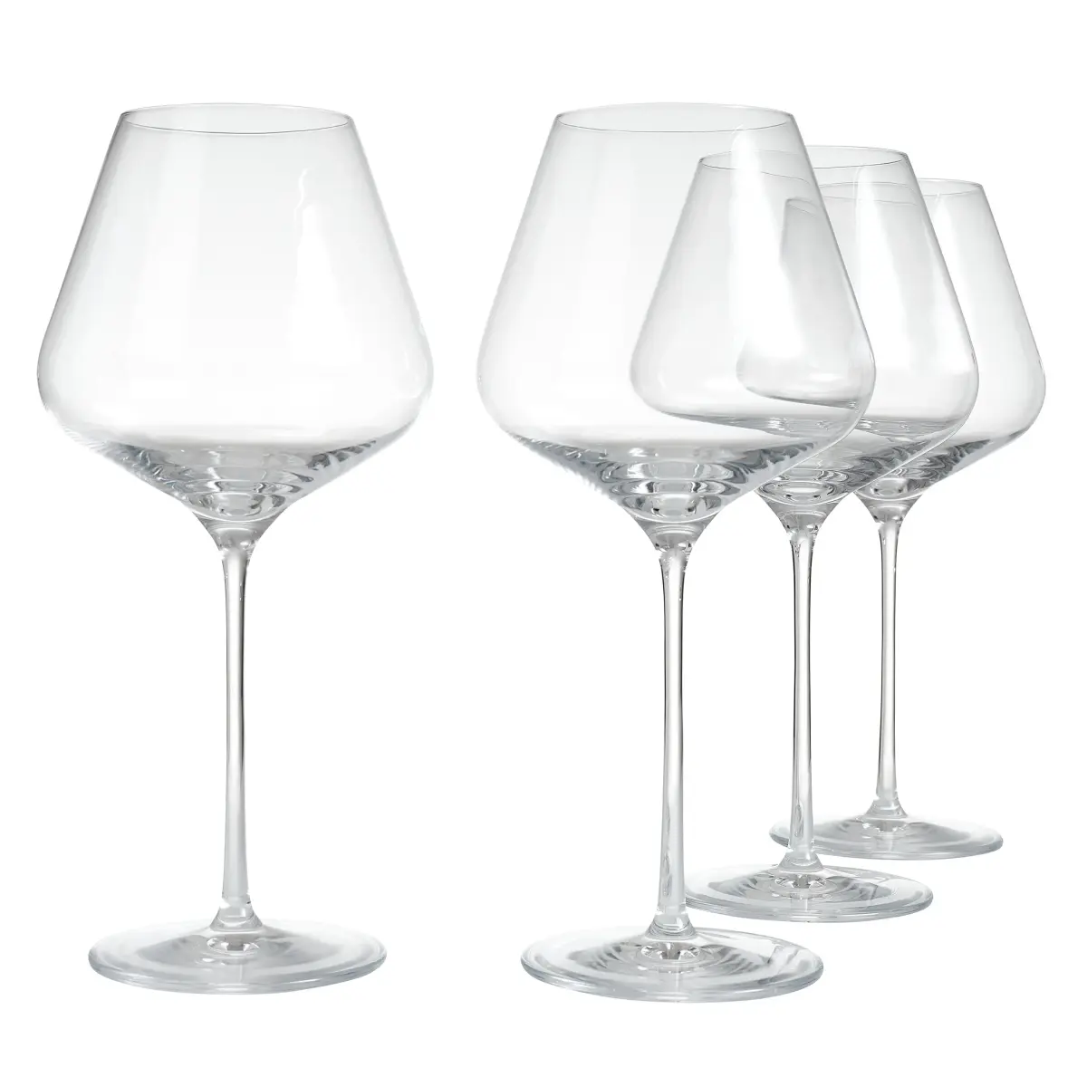 Connoisseur Extravagant rødvinsglass 71 cl 4-pakning, Clear