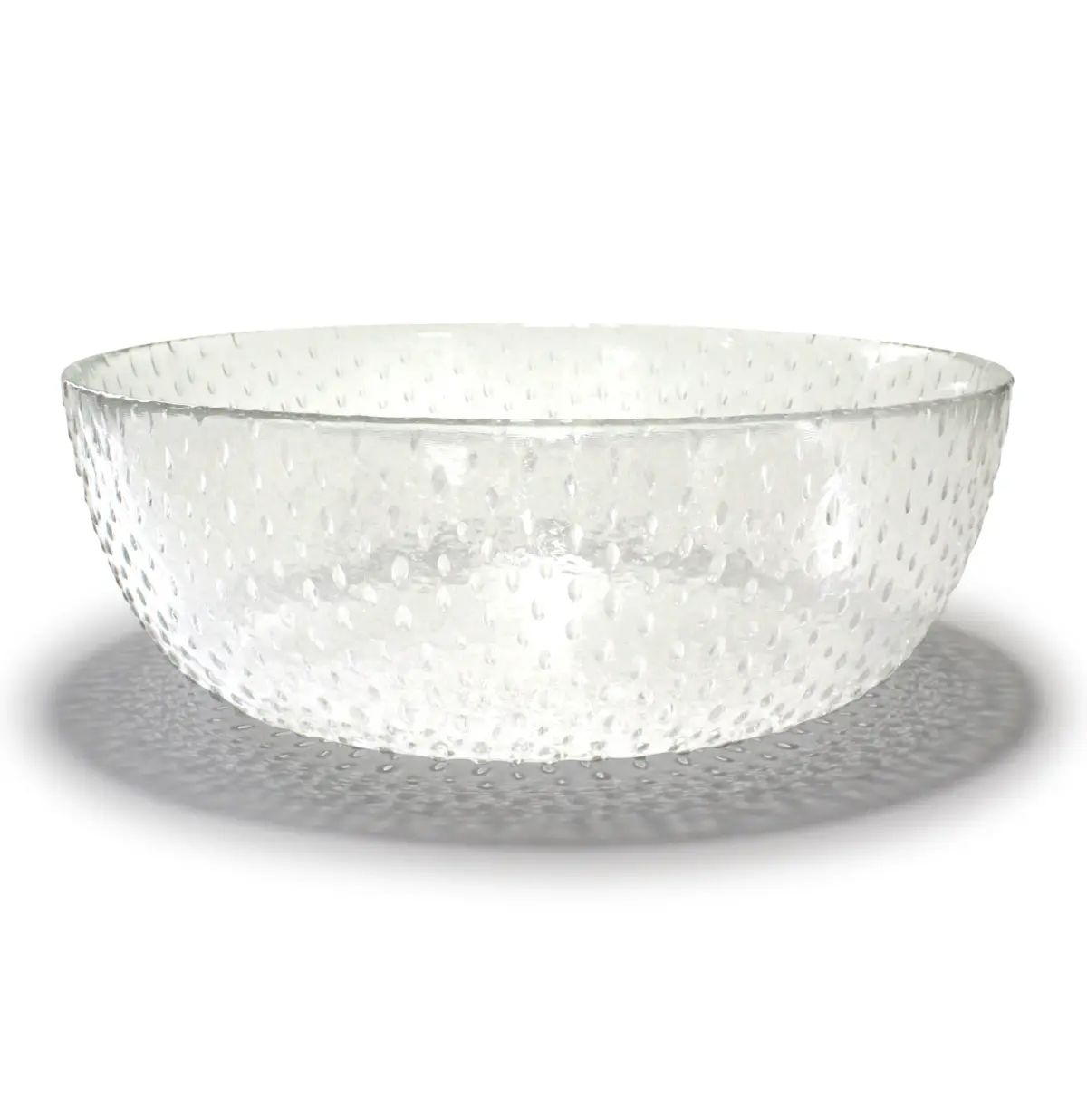 Raw glassskål Ø26,5 cm, Klar