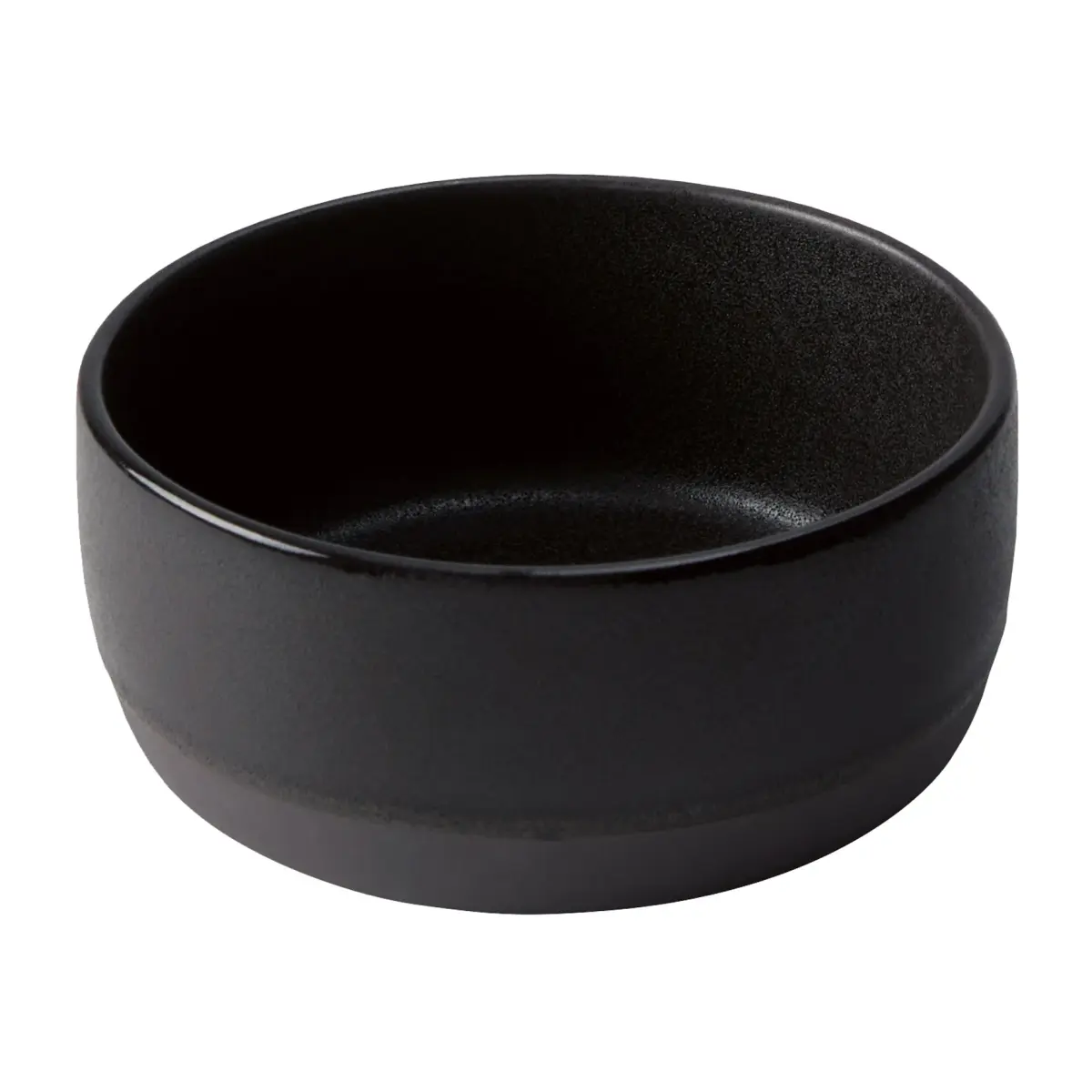 Raw skål høy Ø19,5 cm, Titanium black