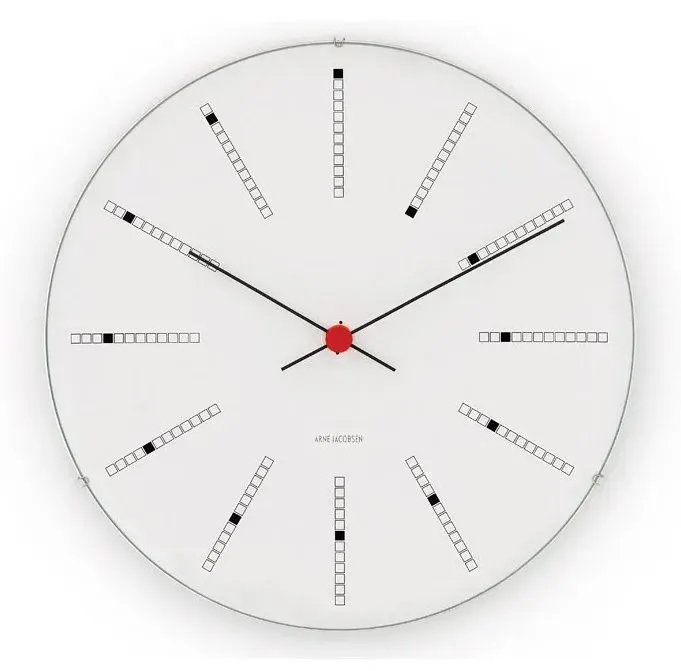 Arne Jacobsen Bankers klokke, Ø 290 mm