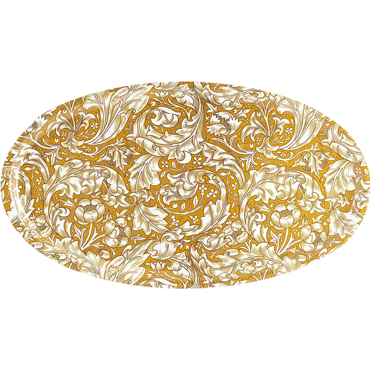 Bachelor's Button oval brett, 50x28 cm