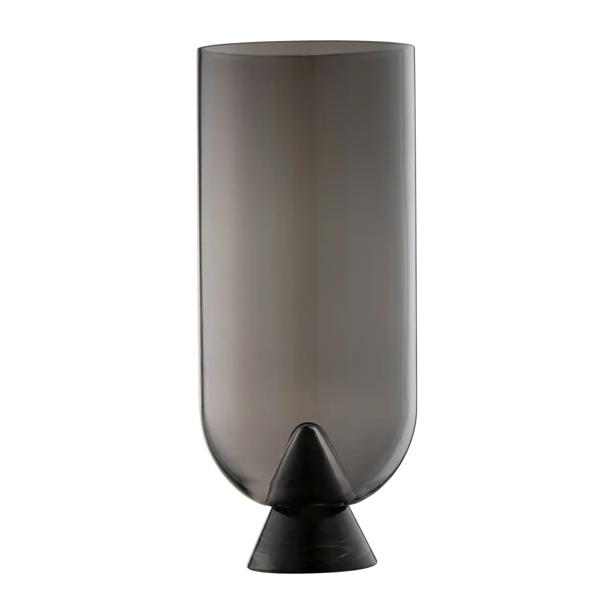 Glacies vase 29 cm, Svart